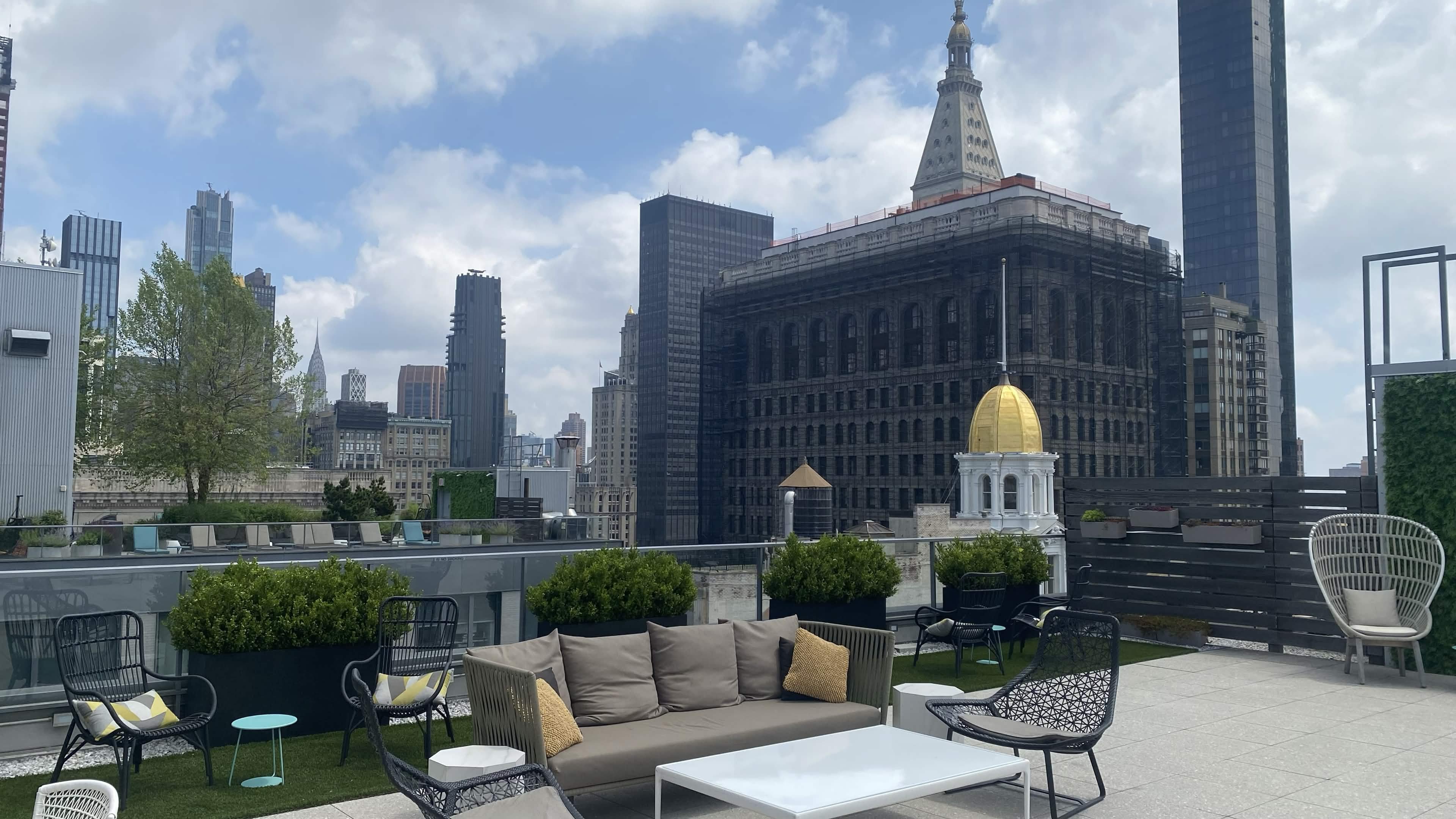 NYC rooftop venue
