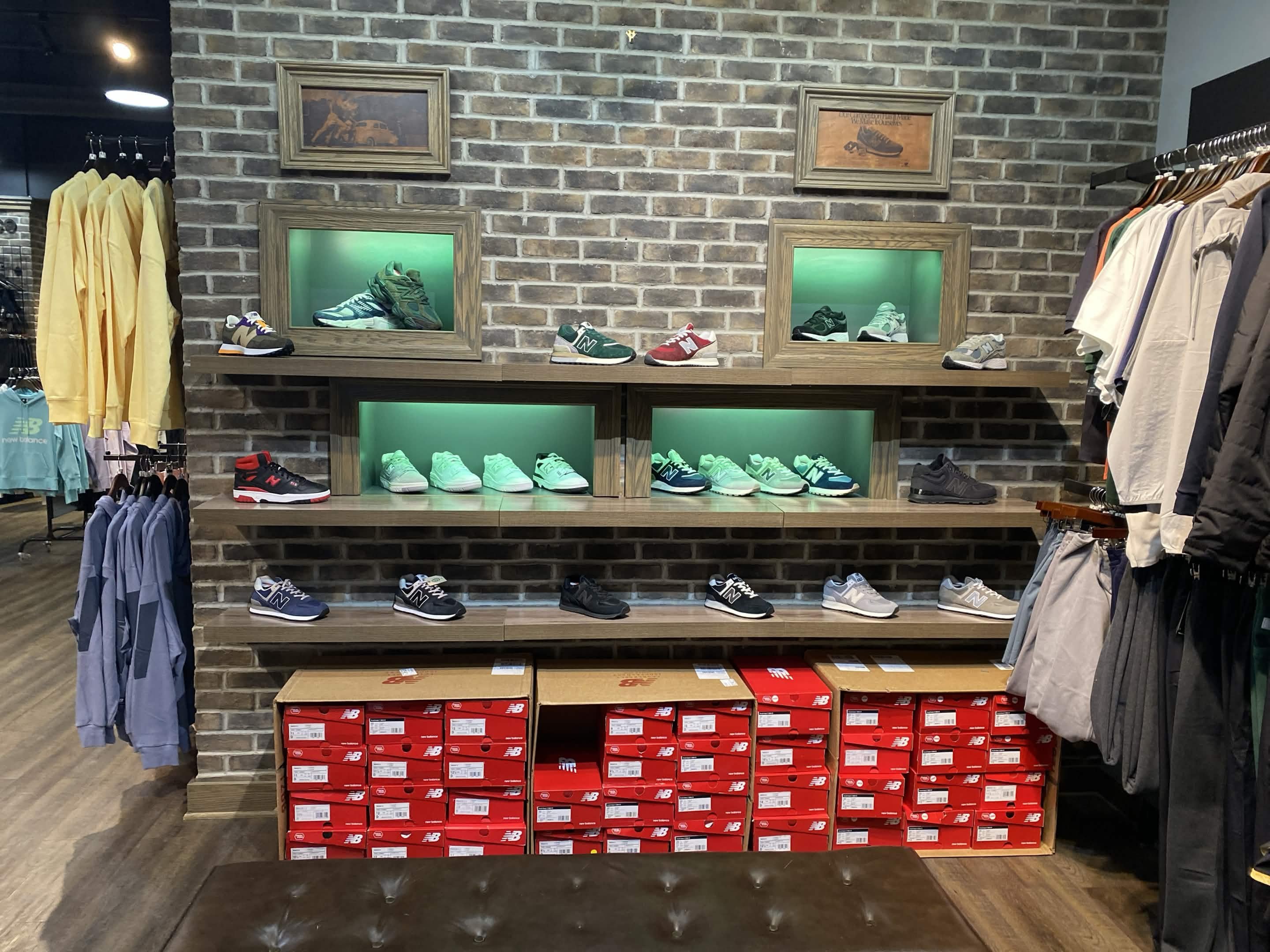 New Balance store display