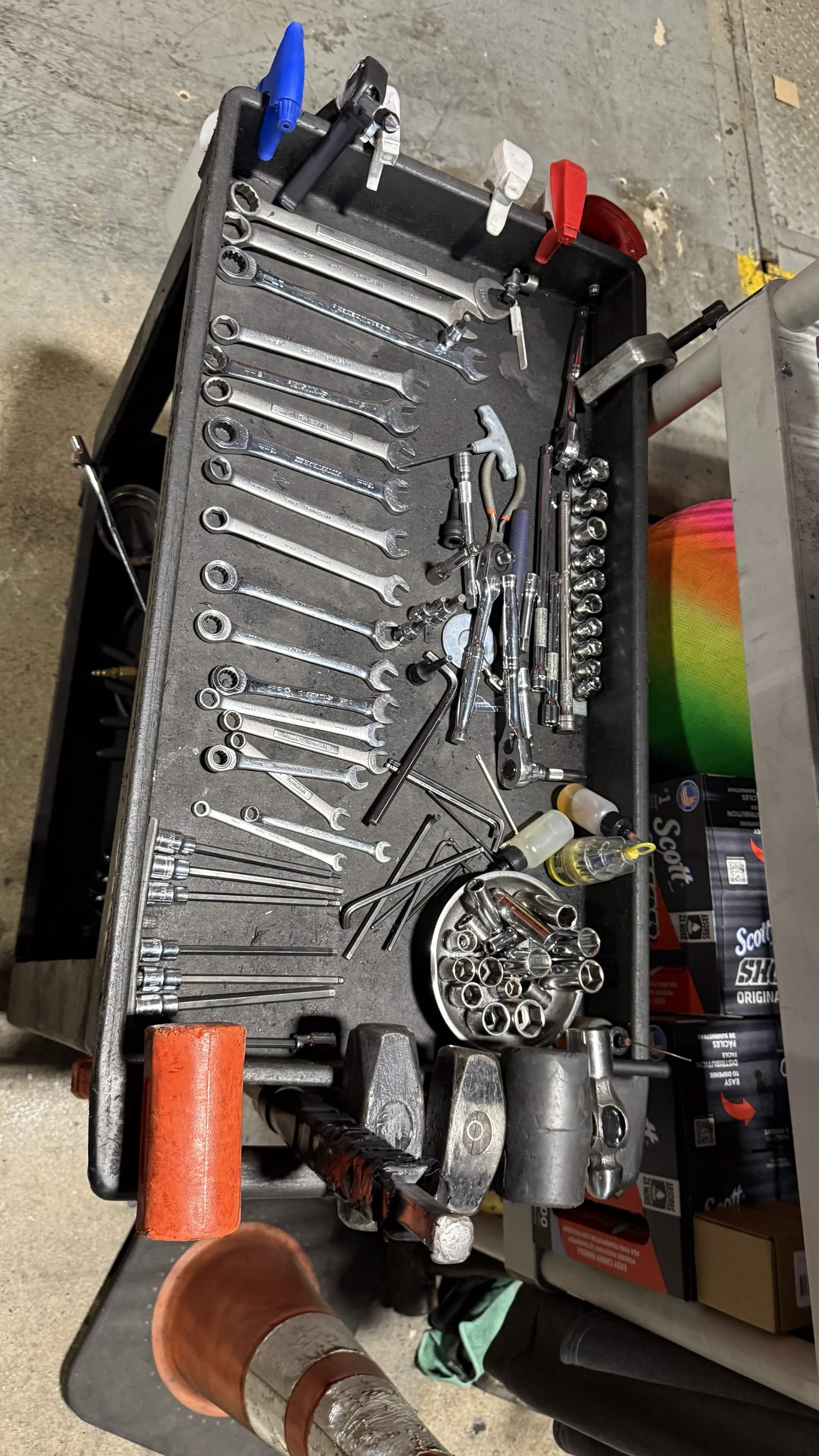 Workshop tool layout